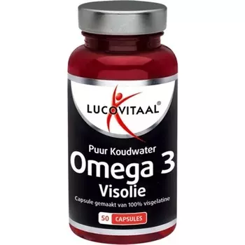 Lucovitaal - Рыбий жир холодной воды Omega 3 Pure - 50 капсул - Рыбий жир - Диетическая добавка