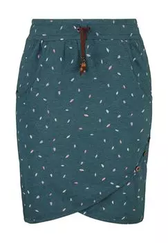 LucyAK B Короткая юбка ALIFE AND KICKIN, цвет Tidal Teal Melange