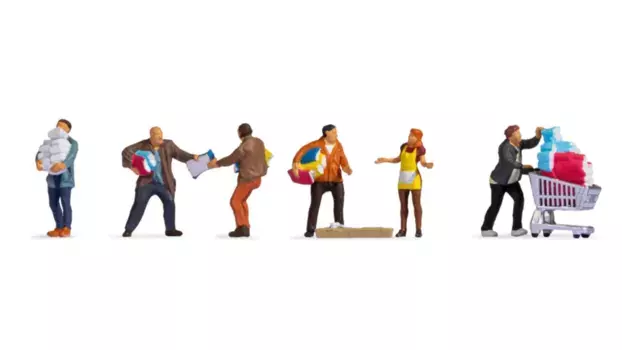 Люди покупают хомяков Noch