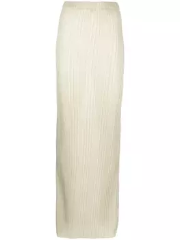 Ludovic de Saint Sernin плиссированная юбка макси, зеленый