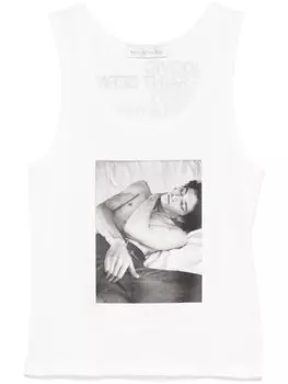 Ludovic de Saint Sernin топ с принтом Self Portrait, белый