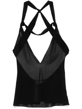 Людовик де Сен-Сернен топ Carrie Ludovic de Saint Sernin, черный