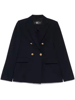 Luisa Cerano пиджак с заостренными лацканами, синий