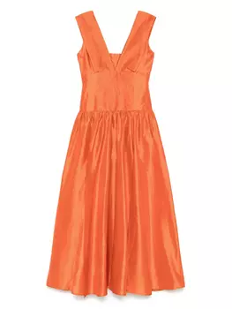 LUISA SPAGNOLI платье Perla, оранжевый