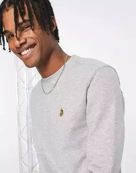 Люк серая толстовка Luke