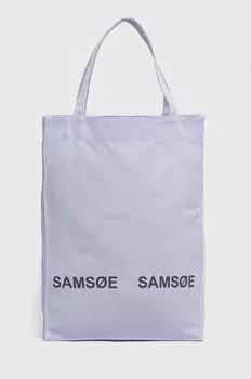 Лука сумочка Samsoe Samsoe, фиолетовый