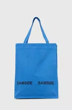 Лука сумочка Samsoe Samsoe, синий