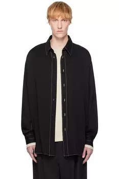 Луковая рубашка Lemaire, черный