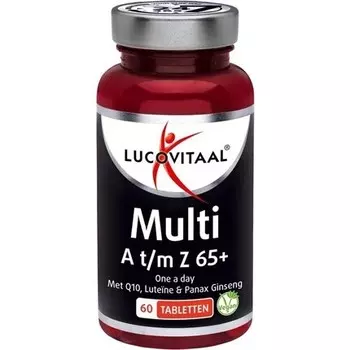 Луковитал Мульти Аз 65+ 60 таблеток Lucovitaal