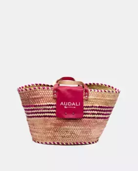 Люлька из натурального волокна средней толщины Audali, вишневый