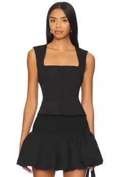 Лулу топ Majorelle, черный