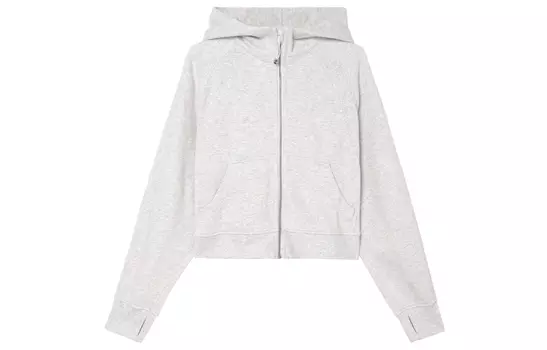 Lululemon Куртка серии Scuba, женская, разноцветная, светло-серый