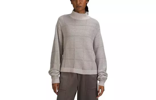 Lululemon Свитер женский голубо-серый