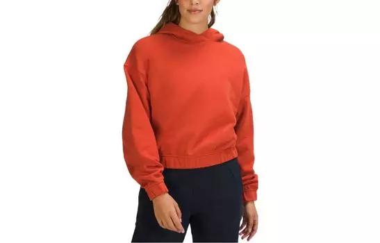 Lululemon Свитшот женские оранжевая
