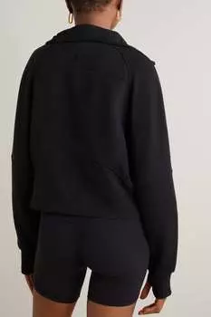 LULULEMON толстовка из смесового хлопка с аквалангом, черный
