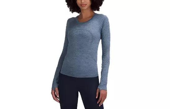 Lululemon Женская футболка Swiftly Tech, разноцветная, морской синий