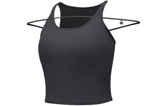 Lululemon Женская майка графитово-серого цвета