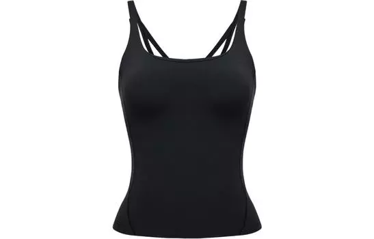Lululemon Женская спортивная рубашка без рукавов, черная