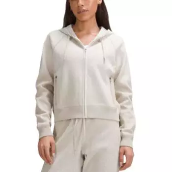 Lululemon Женская толстовка SS24 Knit Series, бежевого цвета