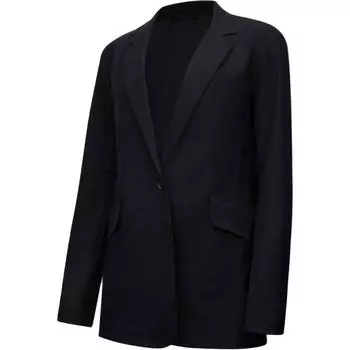 Lululemon Женский деловой пиджак, черный