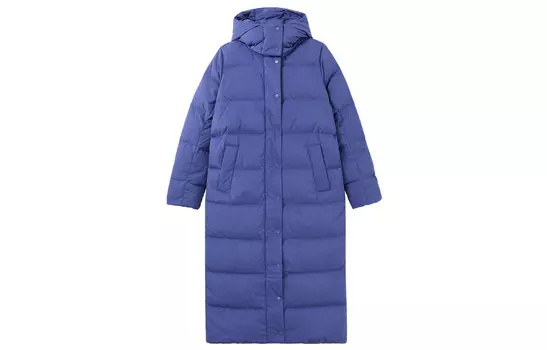 Lululemon Женский пуховик, Асфальт синий