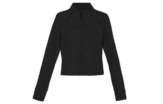 Lululemon Женское укороченное пальто, Зеленый Джаспер