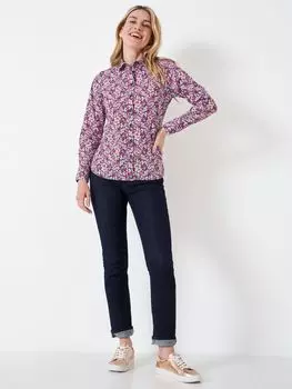 Лулвортская рубашка Crew Clothing, пастельно-розовый