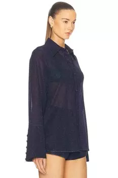 Люмьер Рубашка Oseree, цвет Night Blue