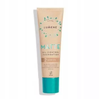 LUMENE Matte SPF20 Матирующая тональная основа - 2 Medium 30 мл