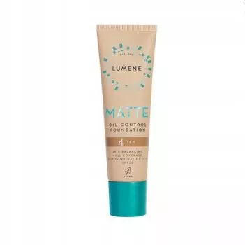 LUMENE Matte SPF20 Mattifying Foundation - 4 Tan 30 мл