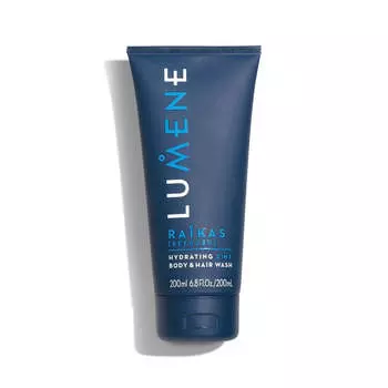 Lumene Men Raikas Hydrating 2in1 Body & Hair Wash увлажняющий гель для мытья тела и волос 2в1 200мл