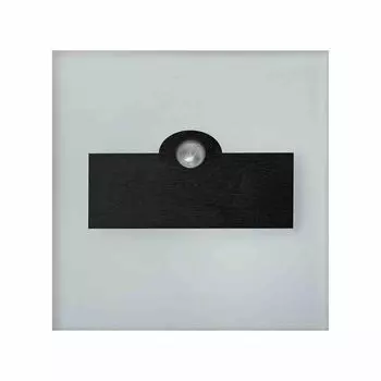 Lumi черный теплый цвет 3000K 12V с лестничным освещением с датчиком движения Milagro