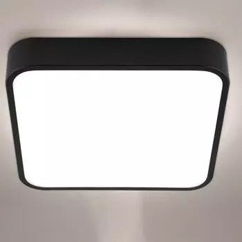 LUMILED Светодиодный потолочный светильник 30 Вт 2700 лм Потолочный светильник 4000 К нейтральный белый 30 см белый квадратный плоский современный для гостиной, детской комнаты, спальни