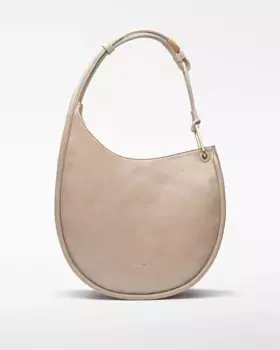 Luna женская сумка на плечо hobo Adolfo Dominguez, цвет Topo