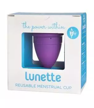 Люнет, менструальная чаша, модель 2, Lunette