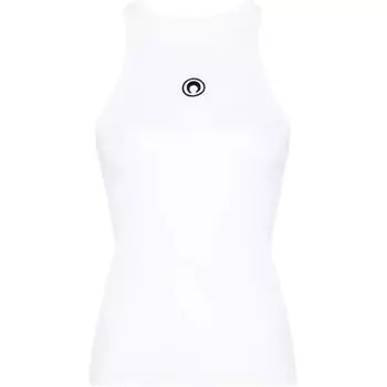 Лунная майка Marine Serre, белый