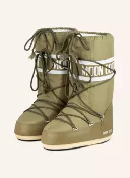 Лунные сапоги нейлон w Moon Boot, хаки