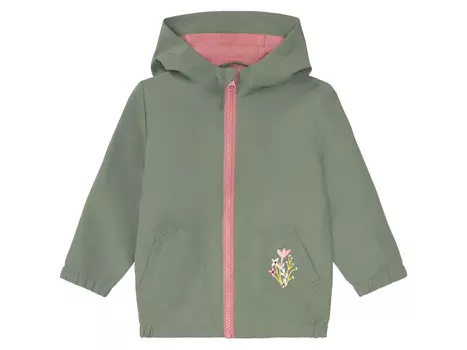 Lupilu переходная куртка lupilu для малышей с капюшоном, оливковый