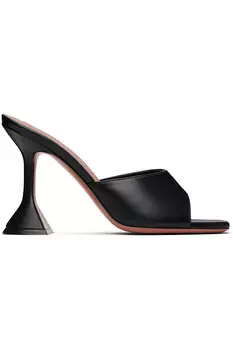 Лупита сандалии на каблуке Amina Muaddi, черный
