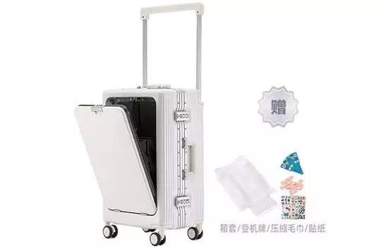 Lusidi Ld Сумка-тележка унисекс LD, Серебро