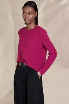 Люсия в кашемире Banana Republic, пурпурный