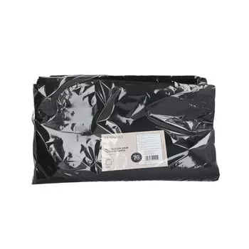 LUSSONI by Tools For Beauty, Накидки парикмахерские из флизелина, длинные, черные, 25 шт