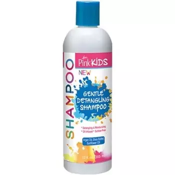 Lusters Pink Kids Нежный шампунь для расчесывания волос, 12 унций, Luster'S