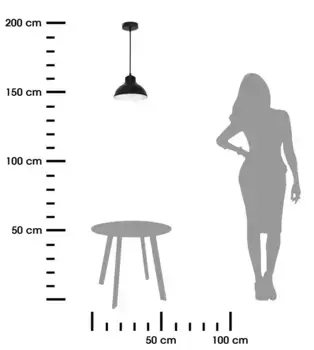 Люстра Luminex, черный