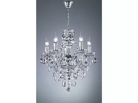 Люстра люстра 52 х 150 см акрил хром Reality Leuchten, серебро