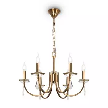 Люстра Maytoni Forte H011PL-06BS 6xE14, латунь, металл, без лампочки. Maytoni GmbH, золото