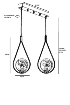 Люстра Opviq, белый