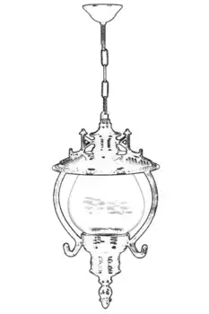 Люстра Opviq, черный