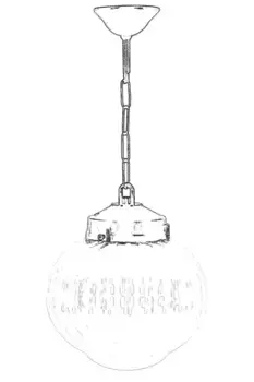 Люстра Opviq, черный