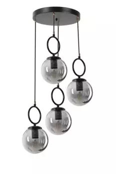 Люстра Opviq, черный